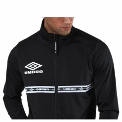 Taped Track Top Black