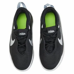 Team Hustle D 10 Big Kids' Basketball Shoes BLACK/METALLIC SILVER-VOLT-WHITE