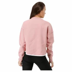 Tech Fleece Crew Pink/White