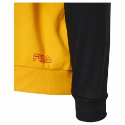 Teens Boys Lupo Blocked Hoody Black-saffron-bright White