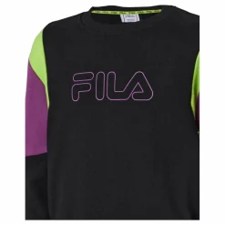 Teens Girls Samia Cropped Bloc Black-hyacinth Violet-love Bir