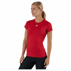 Tennis Match Tee Aeroready Red