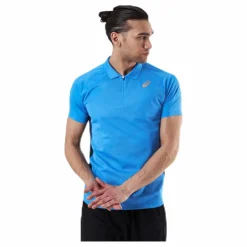 Tennis Polo Shirt Blue