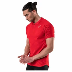 Tennis Polo Shirt Red