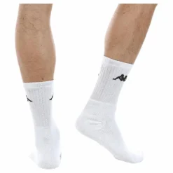 Tennis Trisper Socks 3pk White/Black