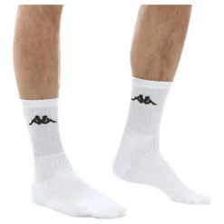 Tennis Trisper Socks 3pk White/Black