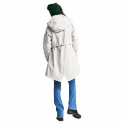 Thea Girl's Parka White