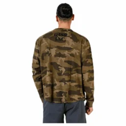 Thermal gym sweater Patterned/Green