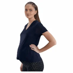 The-Shirt V-Neck Blue