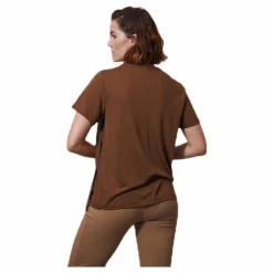 The-Shirt V-neck Brown