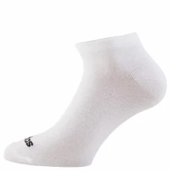 Thin Linear Low-Cut Socks 3 Pairs White / Black