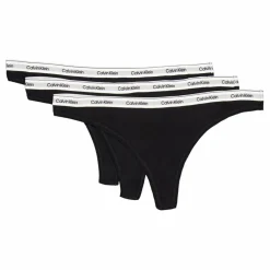 Thong 3pk Black