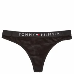 Thong Velour Black