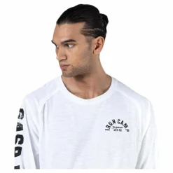 Throwback LS Tee White