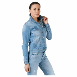 Tia Life Dnm Jacket Bb Lb Blue