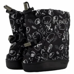 Toddler Booties Black