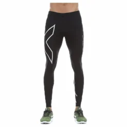 TR2 Compression Tights Black/Silver