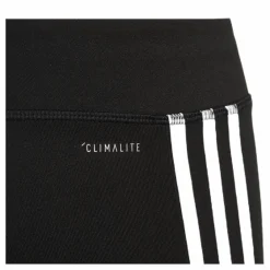 TR EQ 3 Stripe Capri Youth White/Black