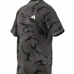 Train Essentials Seasonal Camo T-Shirt Dark Grey