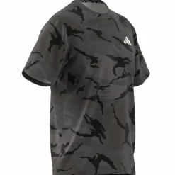 Train Essentials Seasonal Camo T-Shirt Dark Grey