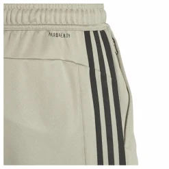 Train Essentials 3-Stripes Training Joggers Silver Pebble / Black