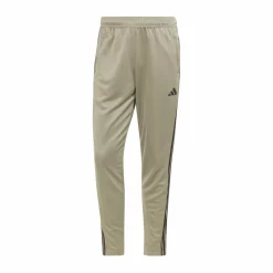 Train Essentials 3-Stripes Training Joggers Silver Pebble / Black