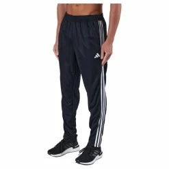 Train Essentials 3-Stripes Training Joggers Black / White