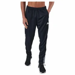 Train Essentials 3-Stripes Training Joggers Black / White