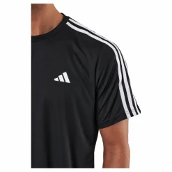 Train Essentials 3-Stripes Training T-Shirt Black