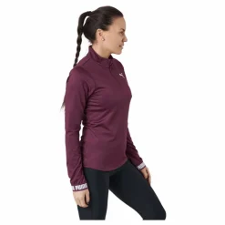 Train Puma Strong 1/4 Zip Grape Wine