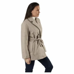 Trillion Belt Coatigan Pnt Beige