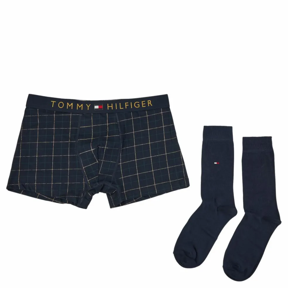 Trunk & Sock Set Window Check/des Sky