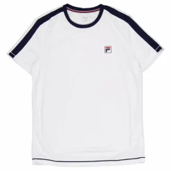 T-shirt Elias White/navy