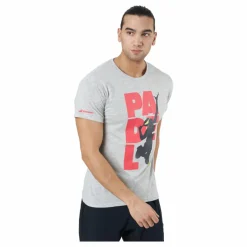 T-shirt Padel Cotton Grey