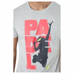 T-shirt Padel Cotton Grey