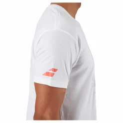 T-shirt Padel Cotton White