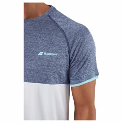 T-shirt Play Crew Neck White Blue