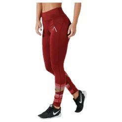 Twist Tights Red