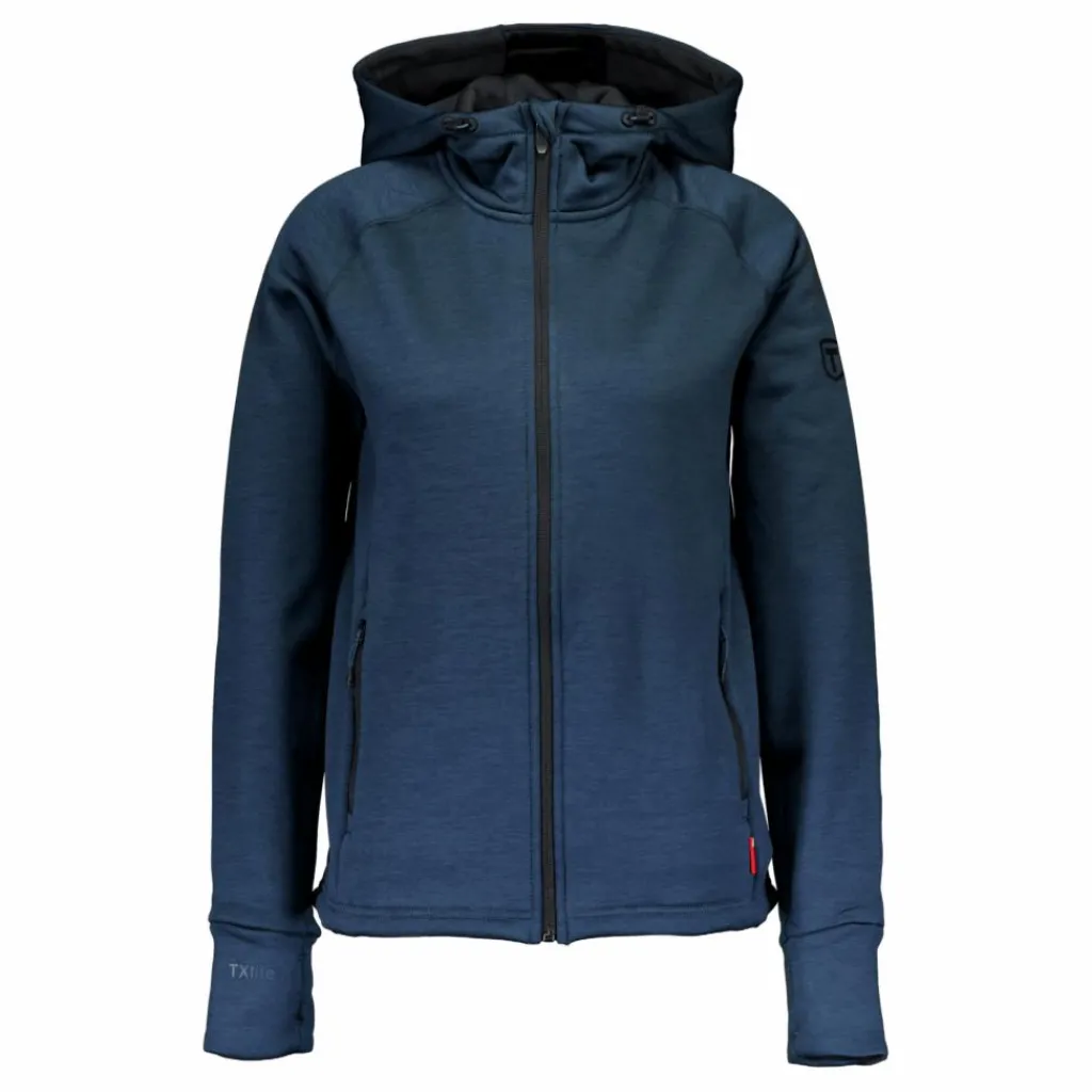 Txlite Hoodie Zip W Midnight Navy