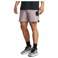 Ua Baseline Woven Short Tetra Gray