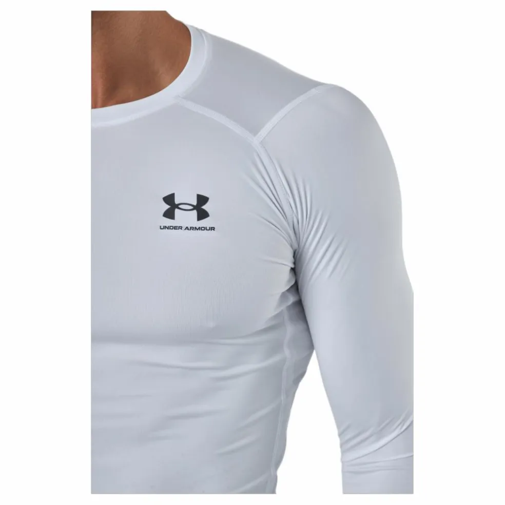 Ua Hg Armour Comp Ls White