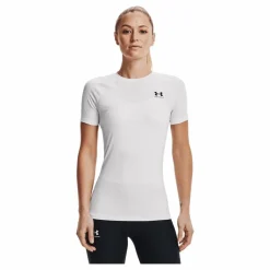 Ua Hg Authentics Comp Ss White