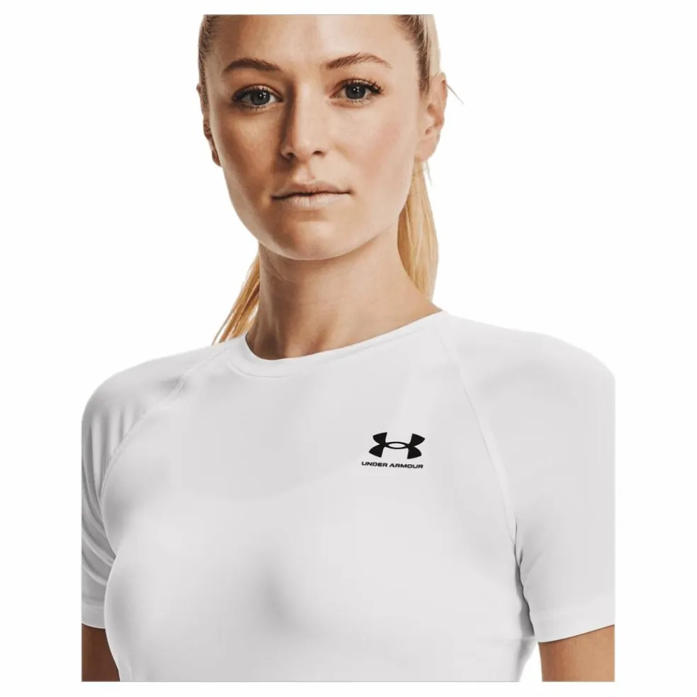 Ua Hg Authentics Comp Ss White