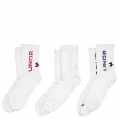 Ua 3-maker 3pk Mid-crew Mod Gray