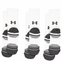 Ua Performance Tech 3pk Crew White