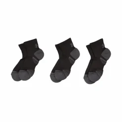 Ua Performance Tech 3pk Qtr Black