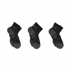 Ua Performance Tech 3pk Qtr Black