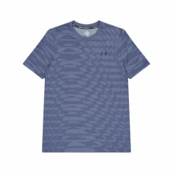 Ua Seamless Novelty Ss Downpour Gray