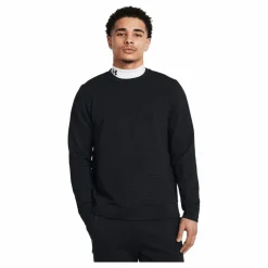 Ua Unstoppable Flc Txtr Crew Black