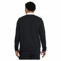 Ua Unstoppable Flc Txtr Crew Black